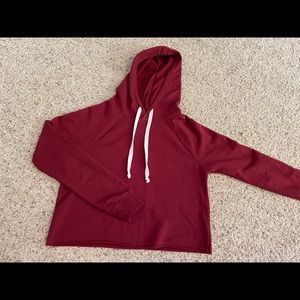 Girls Cropped Hoodie